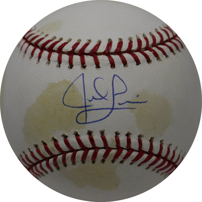 Jed Lowrie MLB Baseball (MLB Auth) (Imperfect)