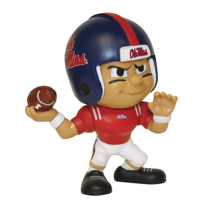 Lil Teammates Series Ole Miss Rebels Quarterback Figurine (Edition 2)