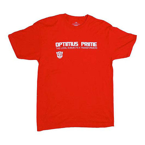 Transformers Optimus Prime Logo Red T-Shirt                 