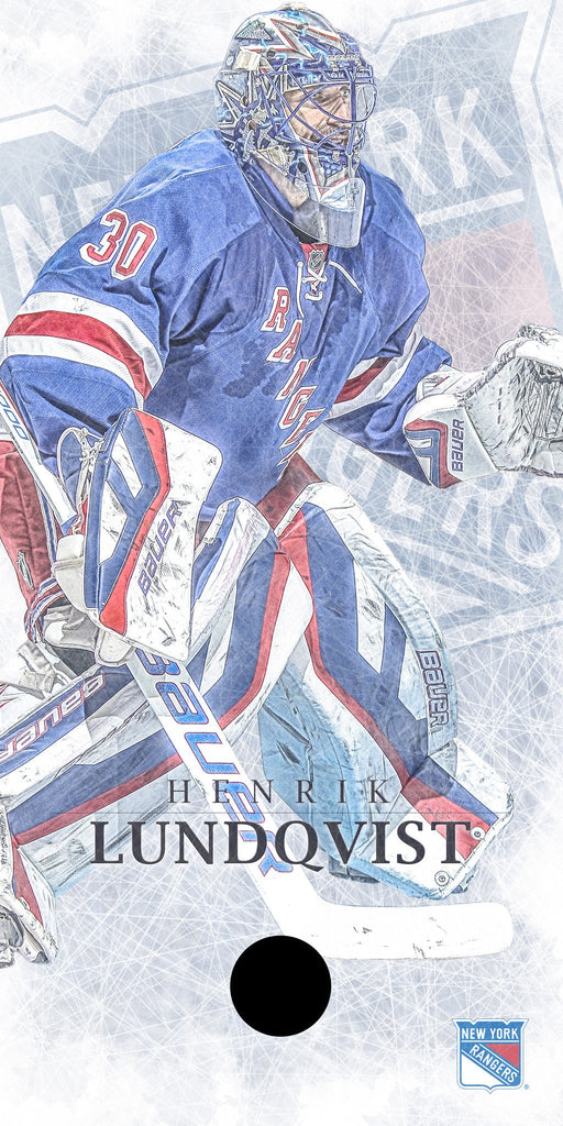 Henrik Lundqvist New York Rangers Framed 10x20 Photo Acrylic Case