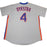 Lenny Dykstra Signed New York Mets 1987 Away Grey Mitchell & Ness Jersey w/ "Nails  86WSC  Dude" Inscriptions