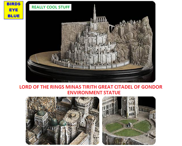 Lord of the Rings Minas Tirith Great Citadel of Gondor Environment Statue