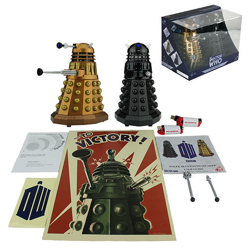 Doctor Who Dalek Sec and Assault Bluetooth Speaker Pack     