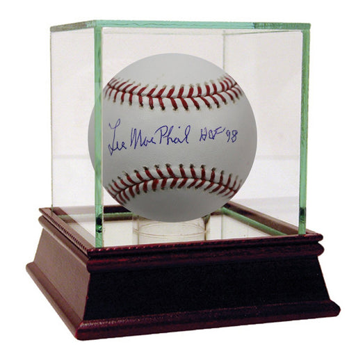 Lee Macphail Signed OMLB Baseball HOF 98 Inscription JSA