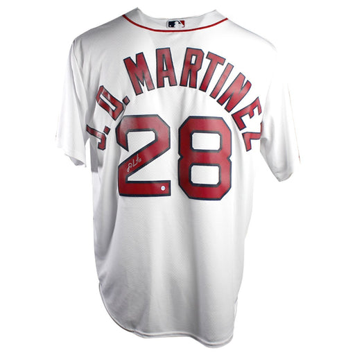 JD Martinez Signed Boston Red Sox Cool Base Replica Home Jersey