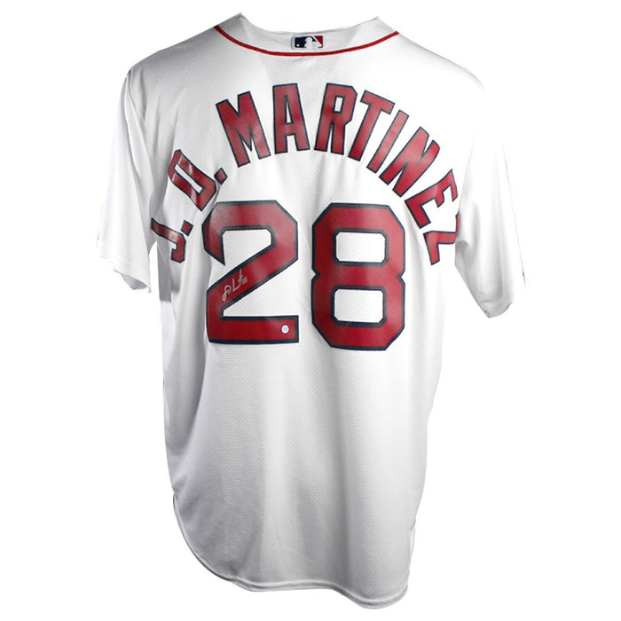 JD Martinez Signed Boston Red Sox Cool Base Replica Home Jersey