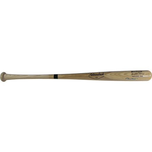 Willie Mays Signed Game Model Adirondack Bat PSA