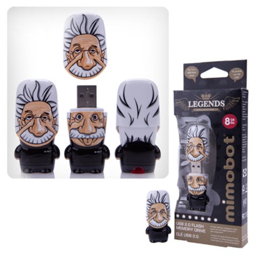 Albert Einstein Mimobot USB Flash Drive                     