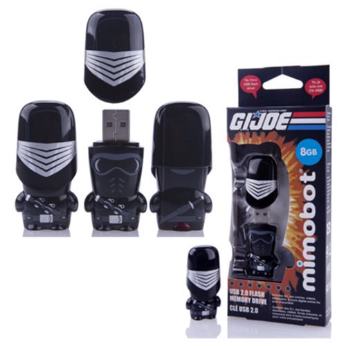 G.I. Joe Snake Eyes Mimobot USB Flash Drive                 