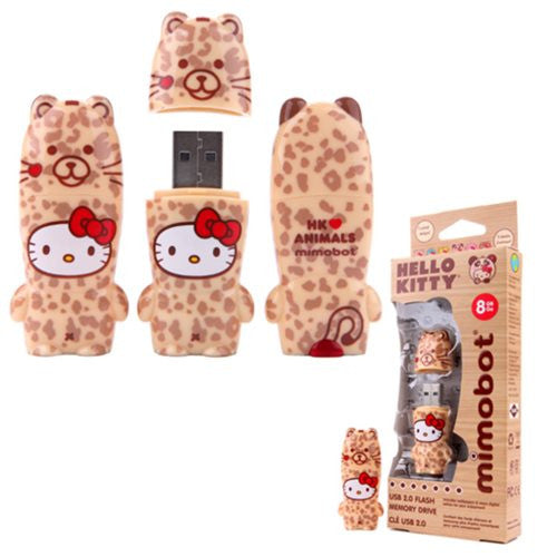 Hello Kitty Leopard Mimobot USB Flash Drive                 