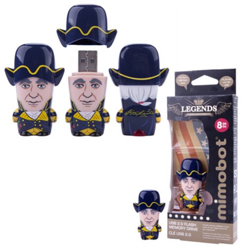 George Washington Mimobot USB Flash Drive                   