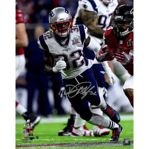 Devin McCourty Signed Super Bowl 51 Action 16x20 Photo