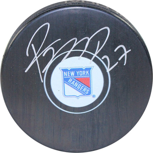 Ryan McDonagh Signed New York Rangers Puck MSG