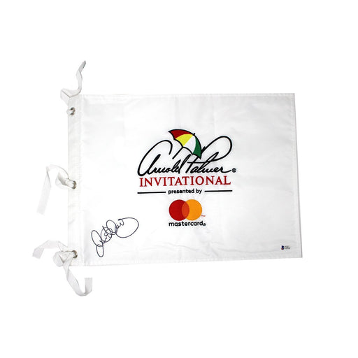 Rory McIlroy Signed Bay Hill Flag Beckett