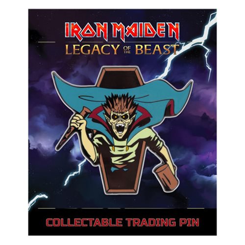 Iron Maiden Vampire Hunter Eddie Lapel Pin                  