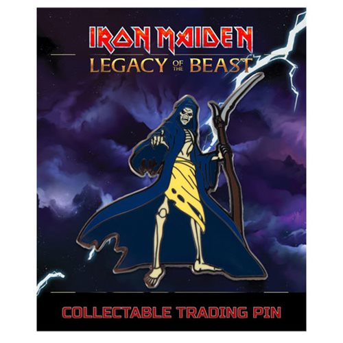 Iron Maiden Reaper Eddie Lapel Pin                          