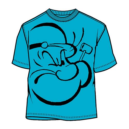 Popeye Face T-Shirt                                         