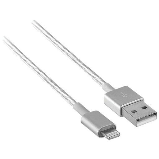 1M LTNG TO USB METAL SIL