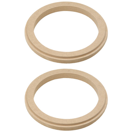 6X.75IN MDF SPKR RINGS