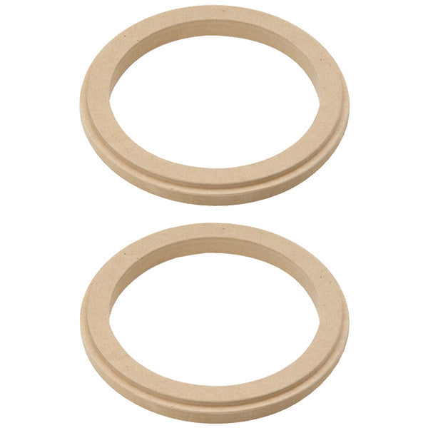 6X.75IN MDF SPKR RINGS