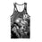 Marvel Team-Ups Black and White Sublimated Tank Top         