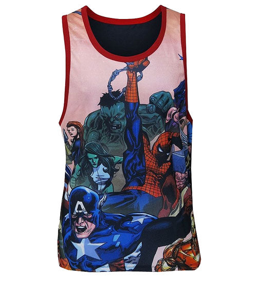 Marvel Civil War Sublimated Tank Top                        