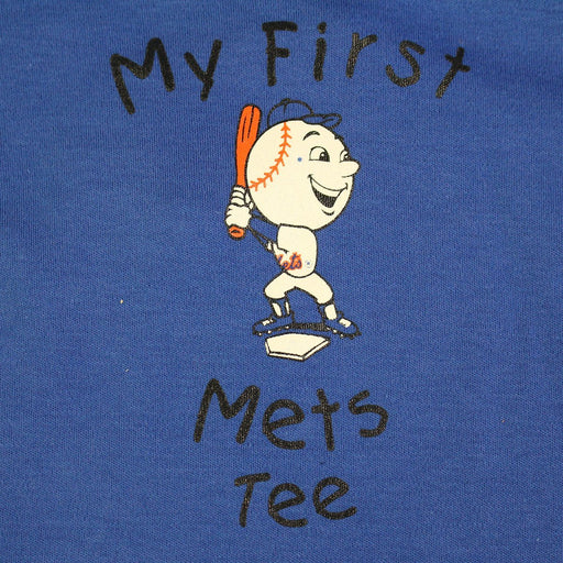 New York Mets Twelve Months Blue Tee Shirt - MB27126