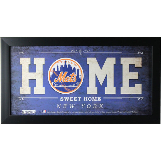 New York Mets 10x20 Home Sweet Home Sign