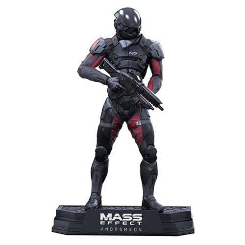 Mass Effect Andromeda Scott Ryder 7-In Green Wave #22 Figure