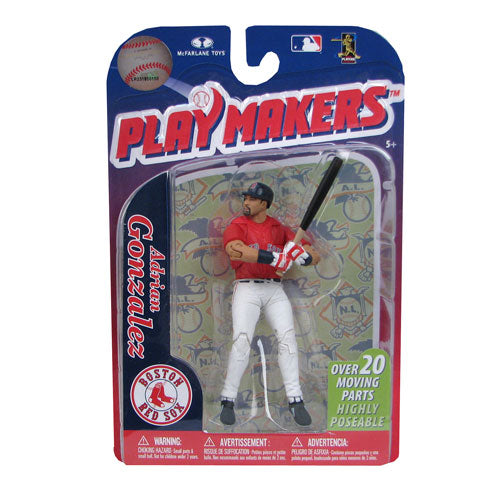 MLB Playmakers Series 3 Adrian Gonzalez Action Figure       