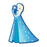 Disney Frozen Elsa Soft Touch Magnet                        