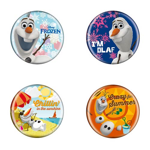 Disney Frozen Button Pin Set B                              