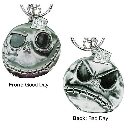 Nightmare Before Christmas Jack Skellington Pewter Key Chain