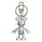 Mickey Mouse April Diamond Pewter Dangle Key Chain          