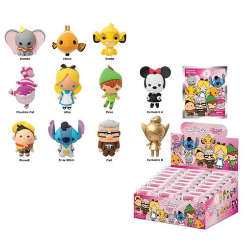 Disney 3-D Series 3 Figural Key Chain Display Box           