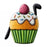 Goofy Cup Cake Scented PVC Magnet                           