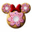 Minnie Mouse Donut Scented PVC Magnet                       