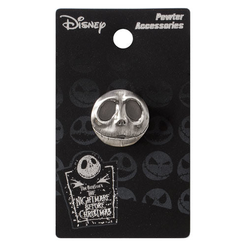 Nightmare Before Christmas Jack Smiling Pewter Lapel Pin    