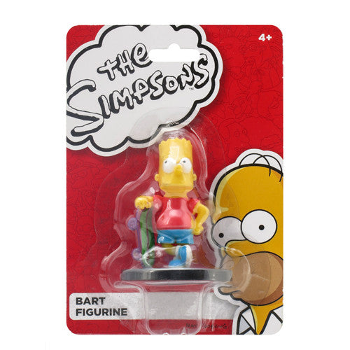 The Simpsons Bart with Skateboard 3-D Mini-Figure           