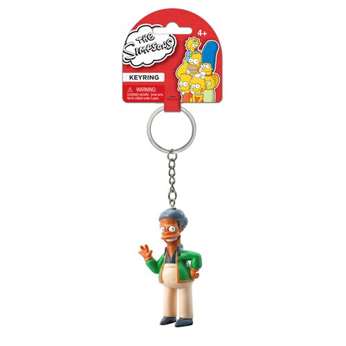 The Simpsons Apu 3-D Mini-Figure Key Chain                  