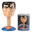 Superman Head Ceramic Molded Goblet                         