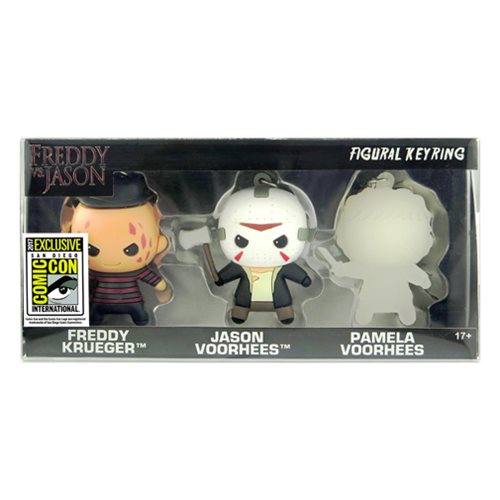 Horror 3D Figural Key Chain 3-Pack - SDCC 2017 Exclusive    