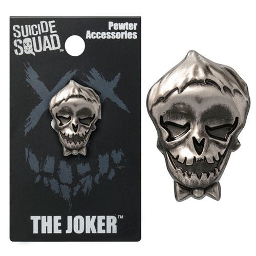 Suicide Squad Joker Pewter Lapel Pin                        