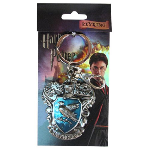 Harry Potter Ravenclaw Crest Pewter Key Chain               