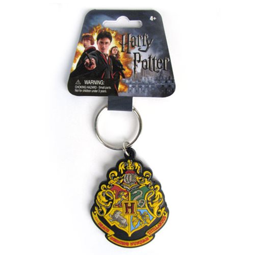 Harry Potter Hogwarts School Crest Key Chain                