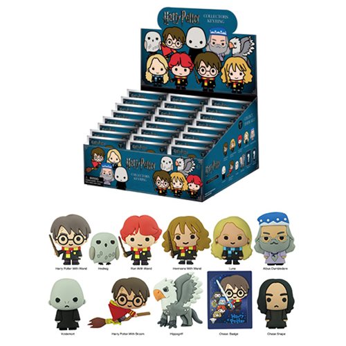 Harry Potter Series 3  3D Figural Key Chain Display Case    