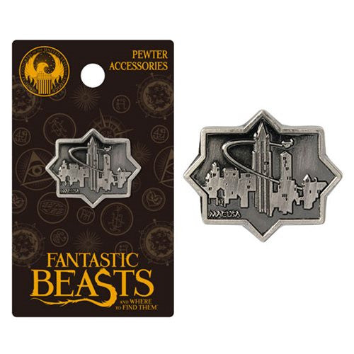 Fantastic Beasts MACUSA City Pewter Lapel Pin               