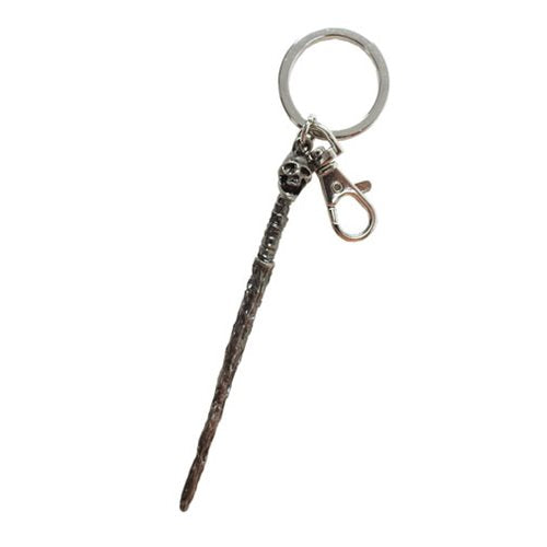 Harry Potter Death Eater Wand Pewter Key Chain              