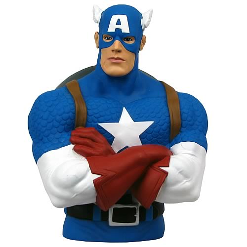 Captain America Bust Bank                                   