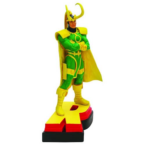 Avengers Edition Loki Letter R Statue                       